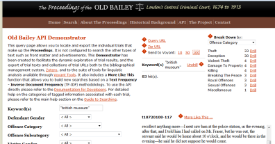 Old Bailey API